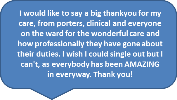 👀 Just look at this lovely FFT feedback for #Mayflower ward @UHP_NHS we've just read.  Talk about #1bigteam 👏 #FFT #sayingthankyou @MayflowerNHS @EdCoxNHS @viktorkun