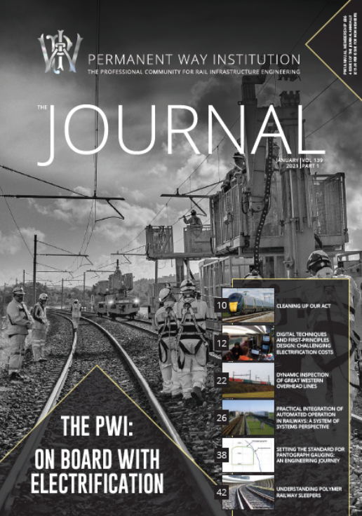 PWInstitution's tweet image. Sorry it&apos;s late! The January PWI Journal is out now! createsend.com/t/j-DD0FAFFBE6… #rail #railengineering #engineering #engineers #trackengineers #railways #thepwi