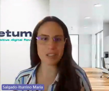 APTE_es's tweet photo. 🗣️Montse Guardia Güell @MGG_2012 de @Alastria_
y María Salgado @msalgadoi de @inetum_es explican qué es la identidad autogestionada @Cajamar en el webinar sobre #blockchain de #PTEDisruptive.
#BLOCKPCT #LosParquesAportan https://t.co/84u8TVOaj2