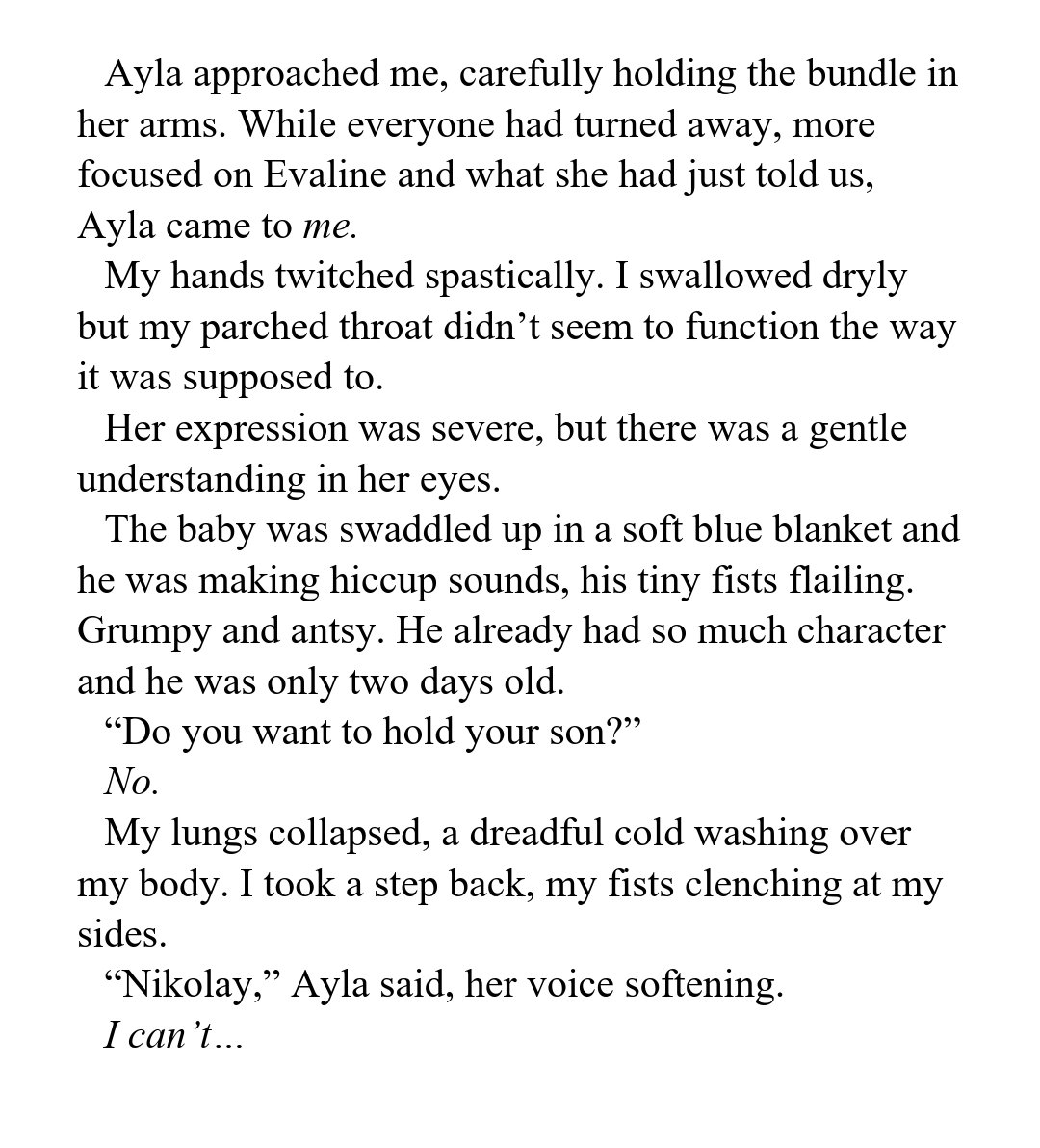 AuthorLy_James's tweet photo. *SPOILER FOR THOSE WHO HAVEN'T READ THE TAINTED HEARTS SERIES YET*

The first official teaser for Nikolay's book 💜

(Unedited. Copyrighted 2021, Lylah James)

Add to your TBR: https://t.co/CYkAKZkiIF https://t.co/sEGHNtaawr