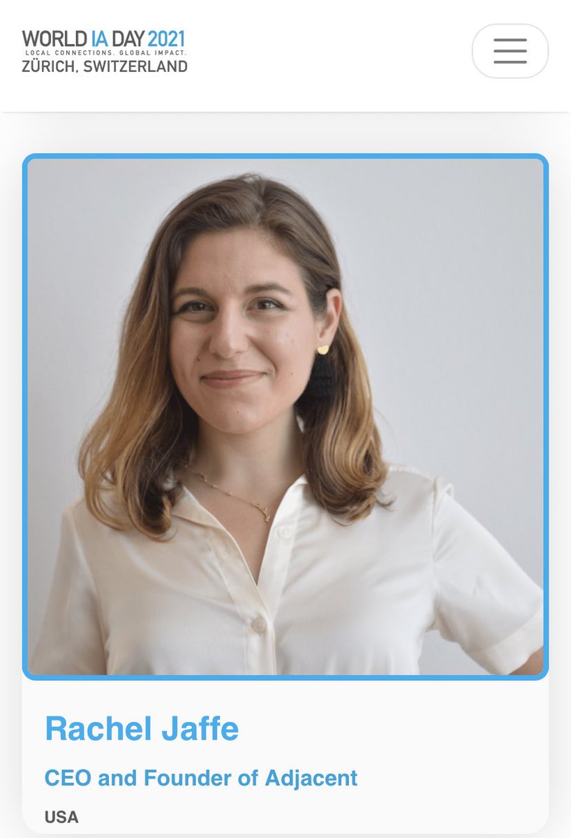 Really excited to announce I’ll be speaking at World Information Architecture Day Zurich! Come hear me talk about the future of the field of information architecture! ti.to/wiadswitzerlan… #wiadzurich  #zurich #informationarchitecture #architecture #ux #uidesign #futurestudies