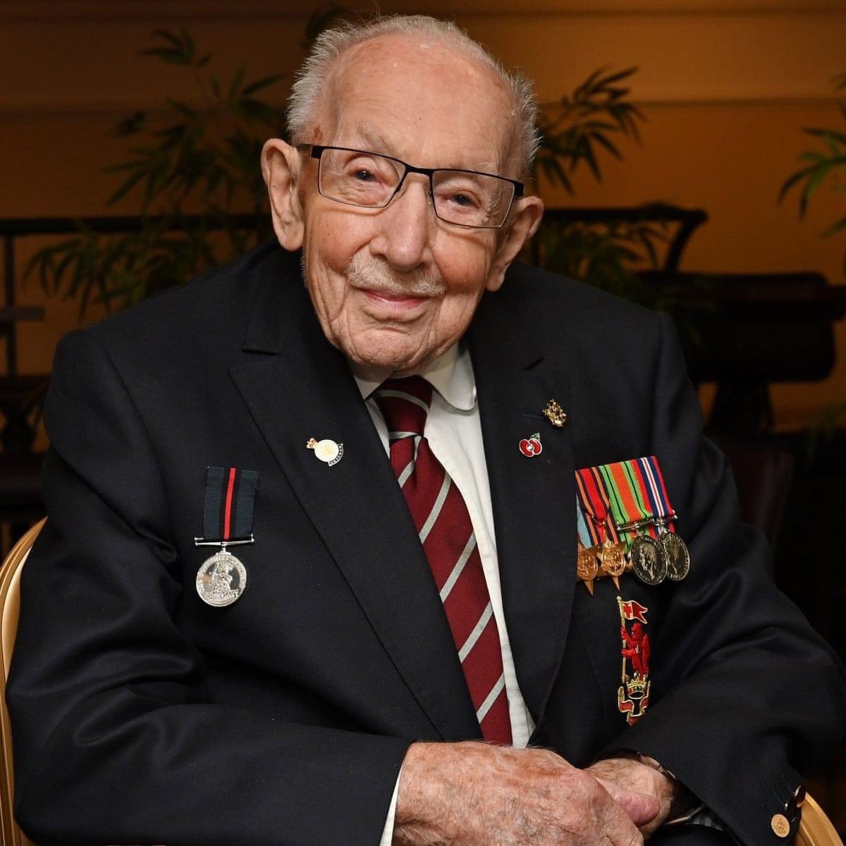 R.I.P  Sir Captain Tom Moore who died of the covid virus, a true inspiration to everyone. A true hero 😔😔