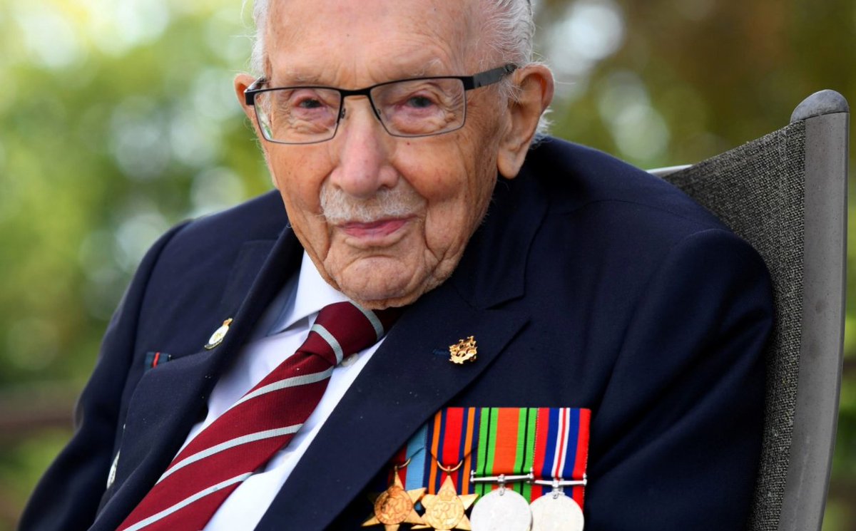 Captain Tom Moore: His remarkable life in pictures (1/3)