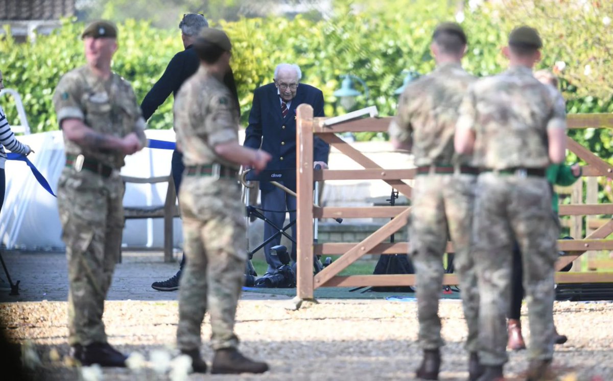 Captain Tom Moore: His remarkable life in pictures (1/3)