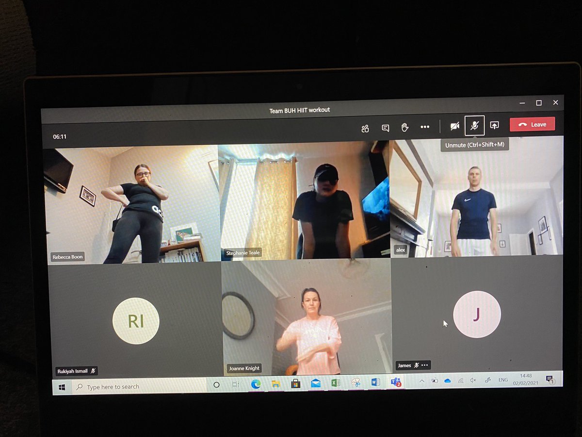 Massive shoutout to all the staff who attended our first BUH HIIT workout this afternoon with <a href="/MissTealePE/">Miss Teale</a>. It was so amazing to see you all - outstanding effort and hopefully it felt great to get moving! 🏃🏽‍♀️🏃🏽#BUHgetsmoving #activebodyactivemind <a href="/CarlyJMoran/">Carly Moran</a> <a href="/B_UpperHeaton/">Beckfoot Upper Heaton</a>
