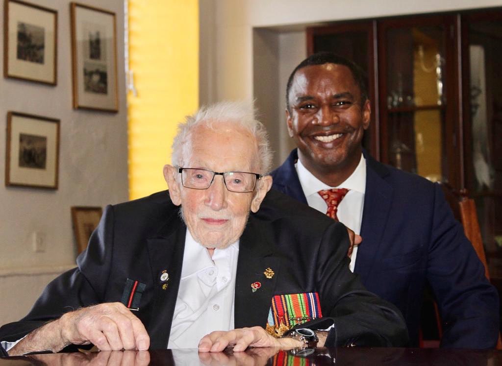 Captain Sir Tom Moore was an example that we are never too old to start a new adventure. 
A Life Well Lived, Inspiring Many.