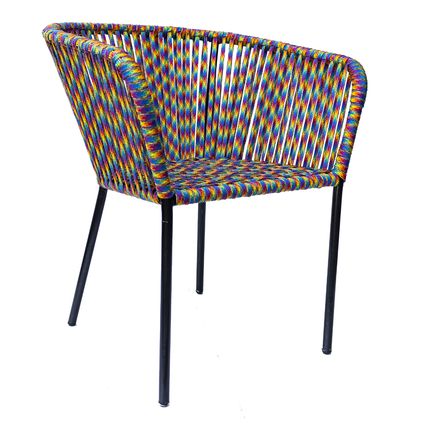 AnviMuebles's tweet photo. Conoce nuestro nuevo color de la silla más vendida de nuestros productos realizados 100% por artesanos mexicanos. La silla Jalisco metal negro cuerda arcoiris.
#anvimuebles  #casamoderna #casa #oficina #midcenturymodern #interiordesingners #architecture #sillajalisco #hechoamano https://t.co/MO8dnG1Dby