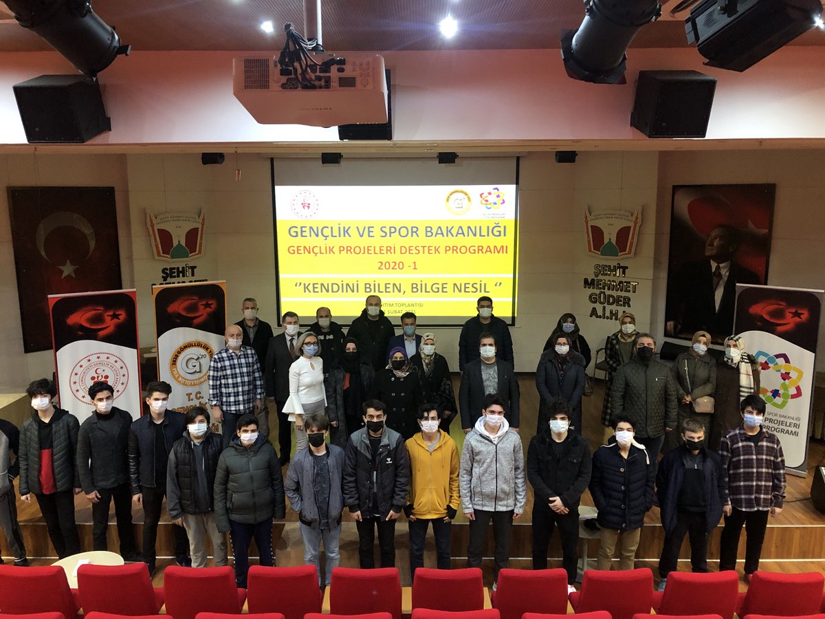 Gençlik ve Spor Bakanlığı, Gençlik Projeleri Destek Programı 2020-1 döneminde kabul edilen “ Kendini Bilen, Bilge Nesil “ projesi tanıtım toplantısı yapıldı. Tüm çabamız ülkemizin geleceği, Gençlerimiz için;
⁦⁦⁦<a href="/gencliksporbak/">Gençlik ve Spor Bakanlığı 🇹🇷</a>⁩