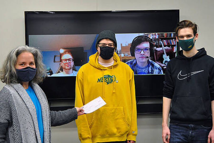 NDSUEngineering's tweet image. A team of NDSU Computer Science students took 3rd place in Digi-Key&apos;s 2020 Collegiate Computing Competition. The event, featuring 26 teams from universities around the region, consists of a variety of programming challenges.
🤘💚🎉