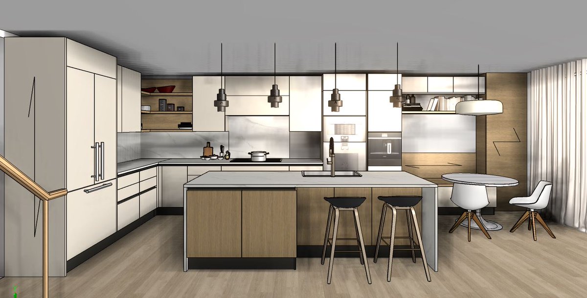 scavoliniTO's tweet photo. Behind every design, there's a sketch that brings it to life ✍️. Swipe through the gallery to see some of our inspiration behind this home design proposal! https://t.co/4QiUnappyD

#ScavoliniTO #design #kitchendesign #sketch https://t.co/PrwrnNjYBS