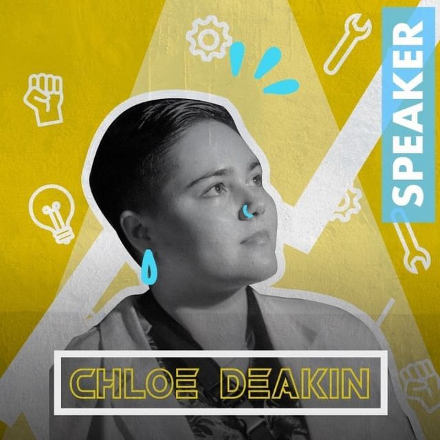 🎙️🌟SPEAKER ANNOUNCMENT: CHLOE DEAKIN🌟🎙️

Chloe <a href="/chloedeakin_/">C H L O E</a> is a content curation specialist focused on equity and empowering communities. Her passions are fuelled by her lived experience as a young, neuro-diverse, queer, woman of colour. 

#InsertFutureHere <a href="/TEDxYouthBrum/">TEDxYouth@Brum</a>