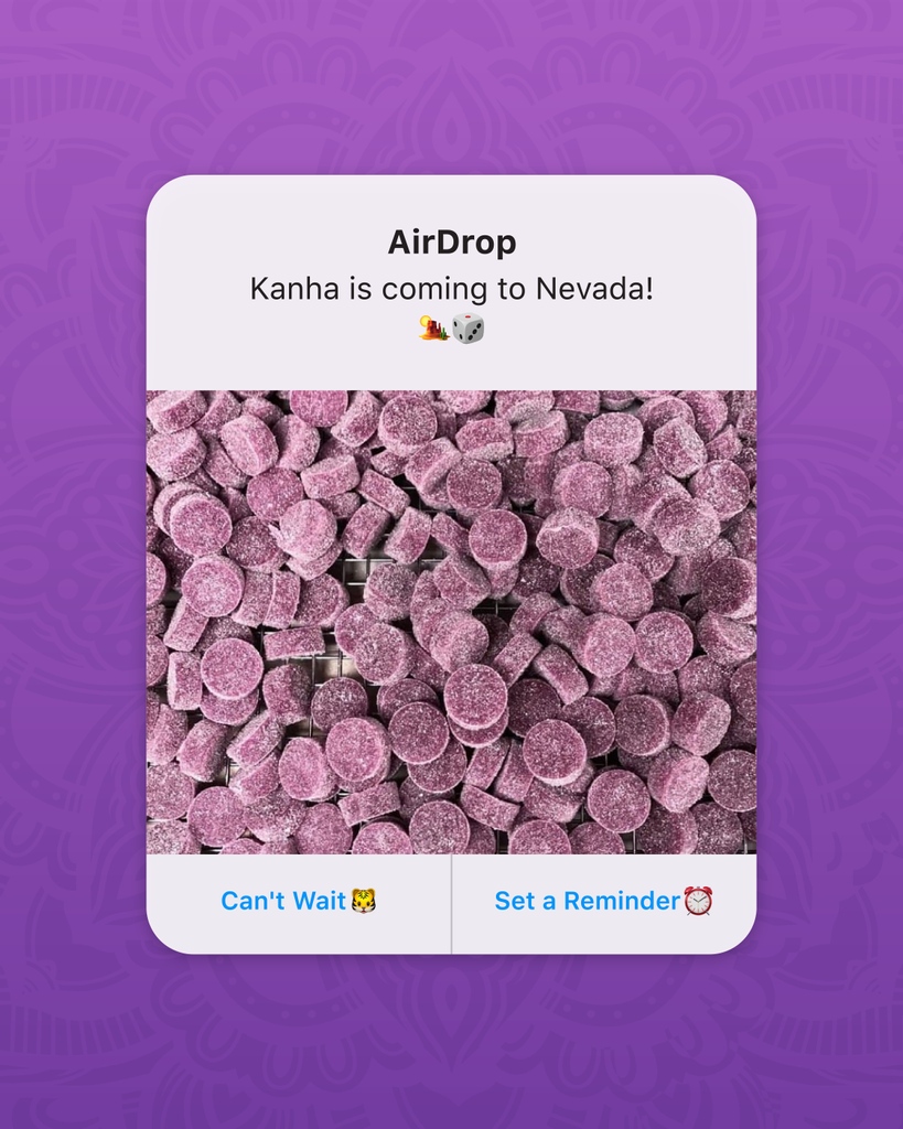 kanhabliss's tweet photo. #Nevada, you can bet on us 🎰🎲! Kanha is landing in Sin City next. Tag someone who needs to hear the news 👇 &amp; stay tuned for our official launch in early 2021! https://t.co/A4nEbqq82P