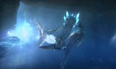 Some of the electricity will also mix with the mucus within its body, allowing Lagiacrus to breathe electrical projectiles at enemies.
