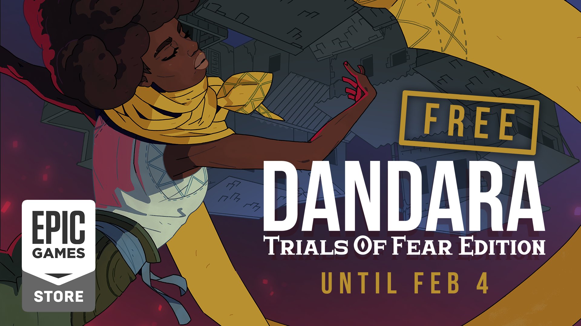 Dandara: Trials of Fear Edition is free on the Epic Games Store