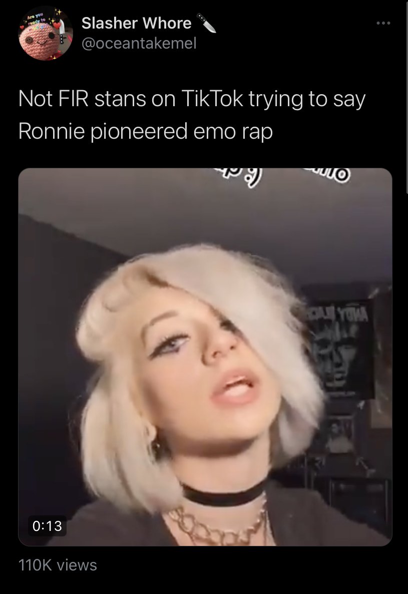 Making arguments like this is counterintuitive, because it fails to acknowledge that the climate of emo is SO white-dominated, that anything outside of that we immediately consider "not emo."