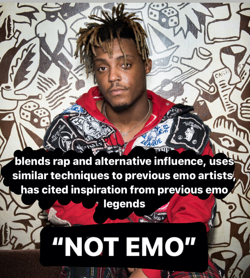 For  #BlackHistoryMonth   we need to address how BIPOC can't exist in rock and metal without conforming to an idea of whiteness. We embrace white rappers like MGK or Chase Atlantic & classify them as alternative, for the same reasons we dismiss Juice or Scarlxrd as "just rap."