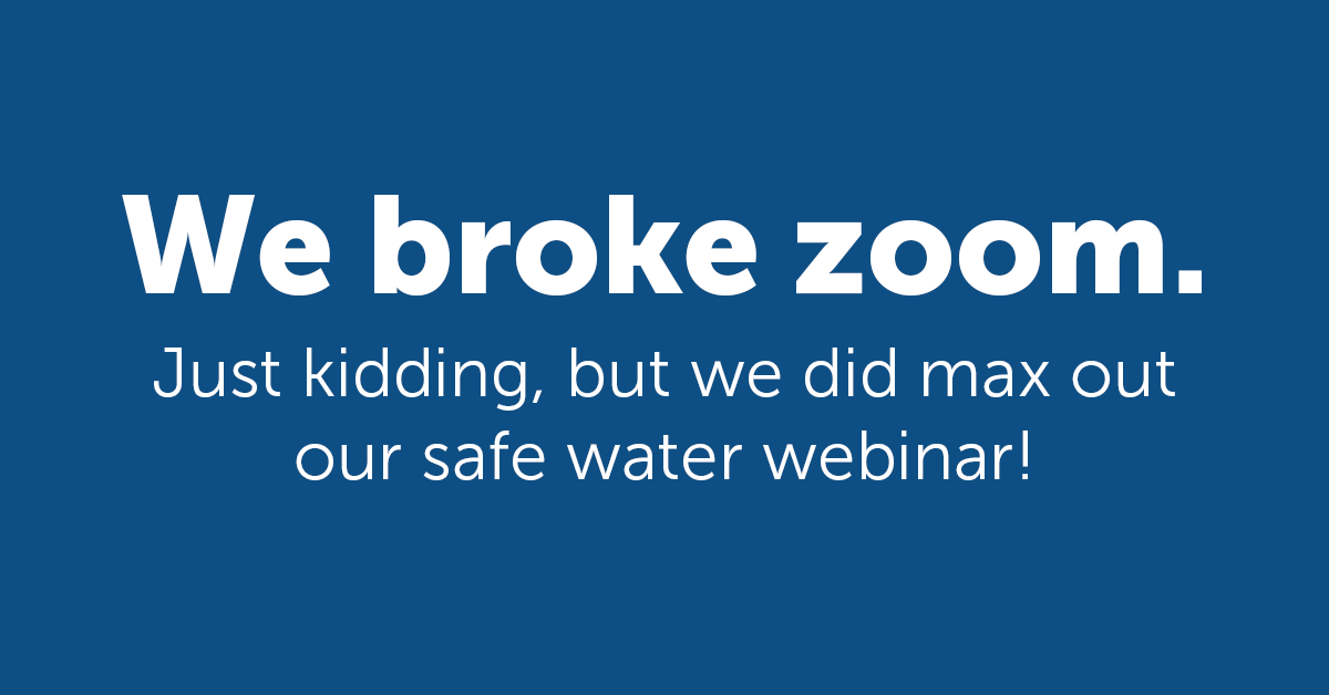 ProEdgeDental's tweet photo. No way! We have just maxed out registration for our first Safe Water Webinar of 2021! If you weren't able to sign up, no worries, here are some future Safe Water Webinar dates: 3/5, 4/2, 5/7, 6/4, 7/2, 8/6, 9/3, 10/1, 11/5, 12/3

#dentistry #infectionprevention https://t.co/cjLtbLCUU0