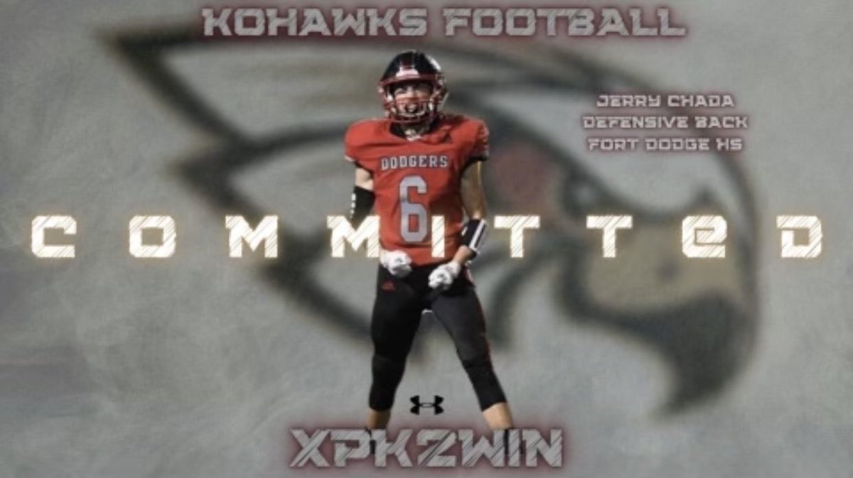 JerryChada's tweet image. I’m extremely excited to announce that I’ll be continuing my academic and football career at Coe College‼️Thank you to my family, friends, teammates, and coaches who have had my back throughout this process!! @CoachWalkerIV @StakerCOE @CodyBaethke LETS FLY🦅‼️