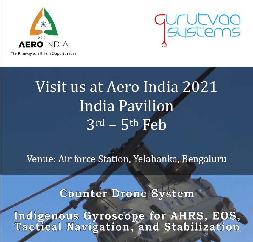 We are extremely delighted to display #SPARK grant-winning, indigenously developed, #counterdronesystems #dronejammer @AeroIndiashow Many thanks to @India_iDEX @sjaju1 @drajaykumar_ias #MakeInIndia #AeroIndia21 #AtmaNirbharBharat