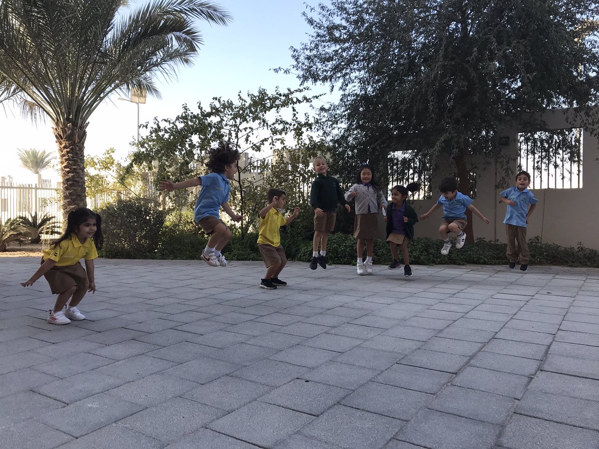 ArborFoundation's tweet photo. How high can you jump? The sky is the limit for Sakura during our PE lessons. Getting practice for our sports day later this month. 
#FS2Sakura
#theskyisthelimit https://t.co/bFqzatxrtQ