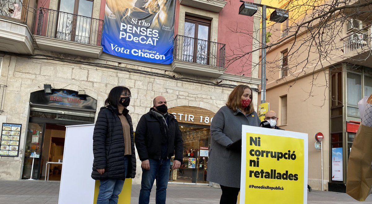 Aquest #14F la sortida a la triple crisi ha de ser ❌sense corrupció i ❌sense retallades

👉🏼Som la garantia de posar els recursos al servei de la gent

El 14F decidim entre una 💛presidència republicana per avançar o una 💔presidència socialista per anar enrere

#PenedèsReublicà