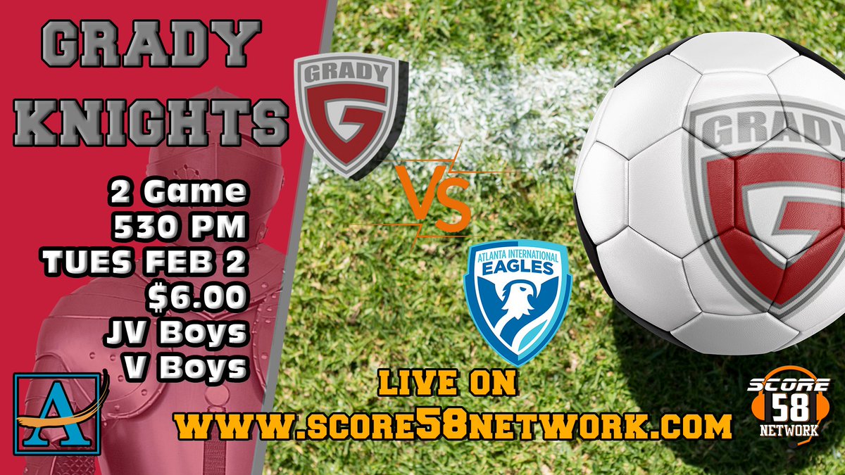 scoresports58's tweet photo. https://t.co/hK1NPGCLax
Welcome to Score 58 Soccer - click on link above - pick your team or the team you are playing-Schedule-click BUY TICKET HERE #readytokick @1APS_Athletics @GradyAthletics @grady_soccer @AISchoolEagles https://t.co/PLJ9fKzdvm