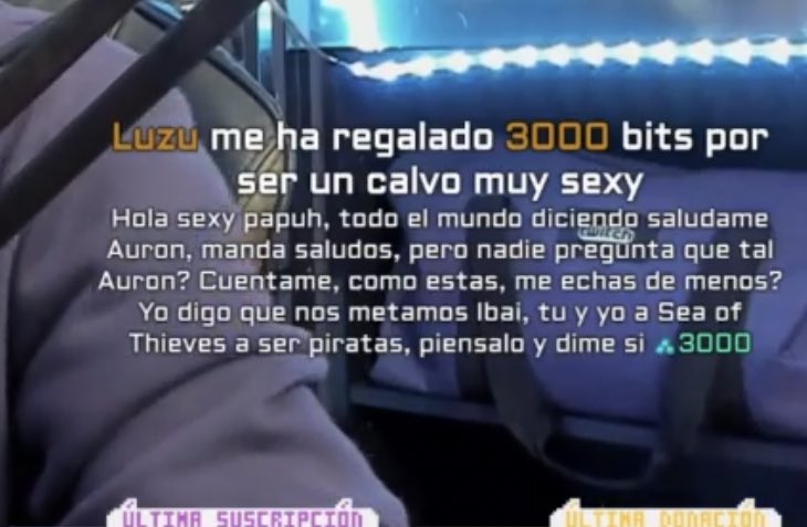 OnlyAuron_'s tweet image. Donación de Luzu en el canal de Auron💕