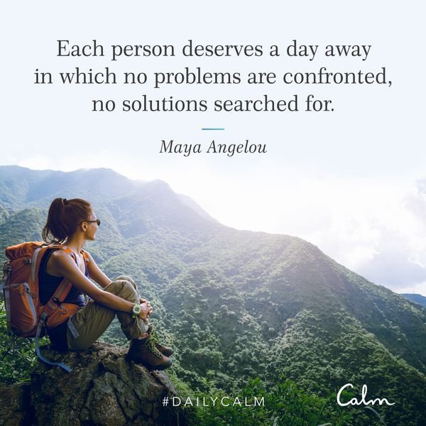 jamesguanzon's tweet photo. Each person deserves a day away in which no problems are confronted, no solutions searched for.
#Meditation #Gratitude #DailyCalm @Calm #RelaxSometimes https://t.co/YQYzNjq126