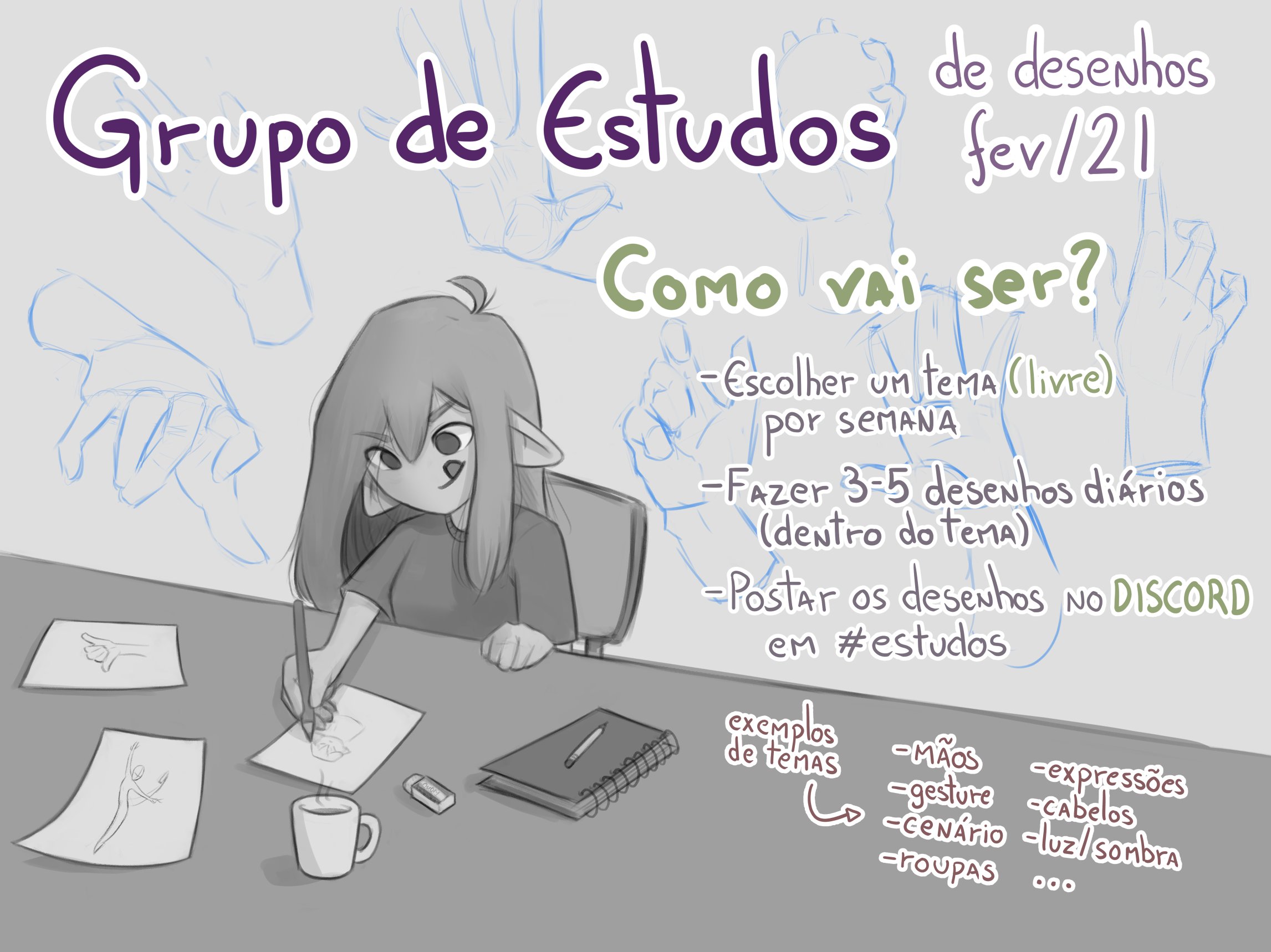 Grupo de estudos no Discord? : r/mesadeestudosBR