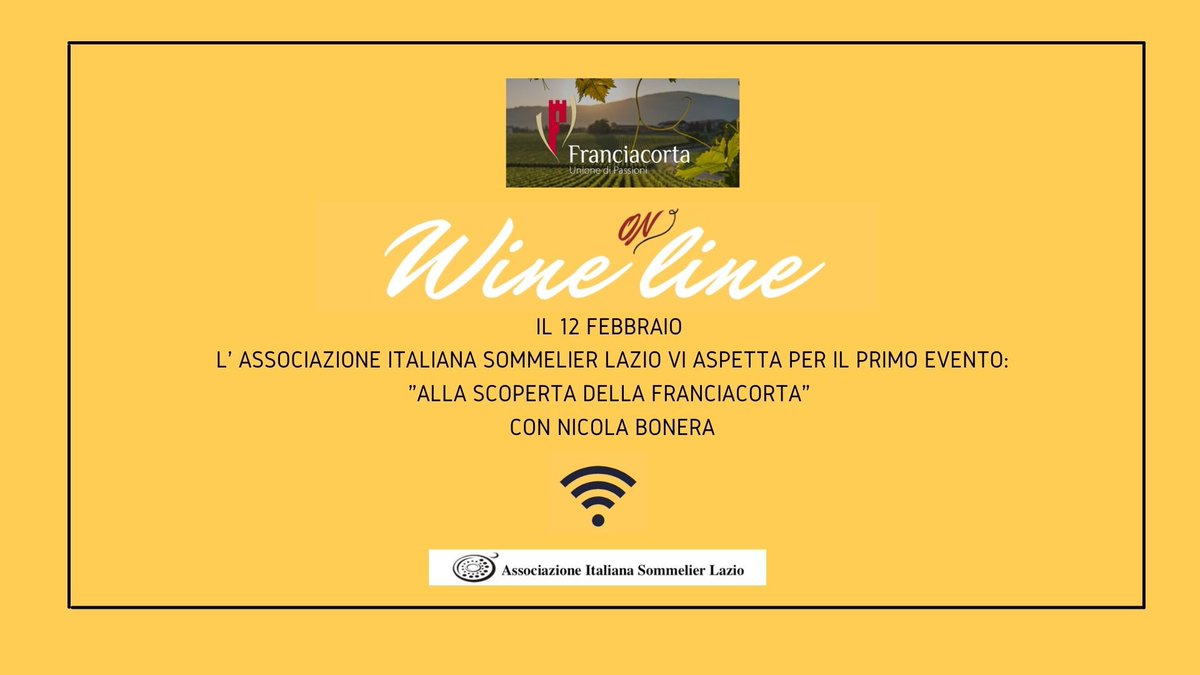 AIS Lazio (@ais_lazio) on Twitter photo #Franciacorta:un territorio, una denominazione e un metodo Il seminario con Nicola Bonera, miglior #Sommelier dâItalia 2010 La prenotazione obbligatoria all'indirizzo comunicazione@aislazio.it. Possono partecipare tutti i soci #ais,anche se iscritti ad altre delegazioni regionali #Franciacorta:un territorio, una denominazione e un metodo Il seminario con Nicola Bonera, miglior #Sommelier dâItalia 2010 La prenotazione obbligatoria all'indirizzo comunicazione@aislazio.it. Possono partecipare tutti i soci #ais,anche se iscritti ad altre delegazioni regionali