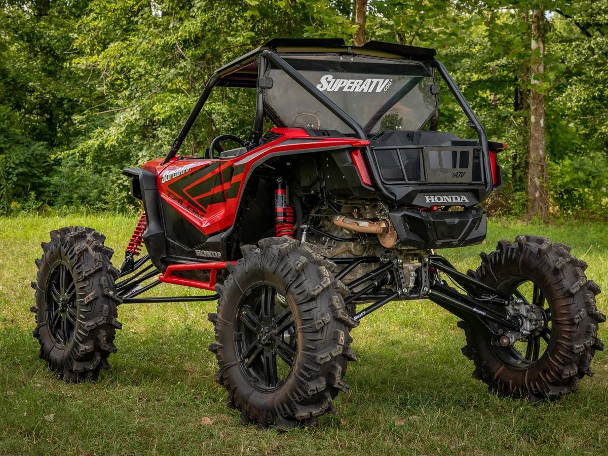 superatvtweet's tweet photo. π¨ Make your #Honda #Talon1000R stand out like the monster it is with an 8β Lift Kit from #SuperATV. And when we say you get 8β of lift, we mean it. The lift kit alone gives you clearance for massive 46β tires! πͺπ #RhinoAxles #TerminatorTires #satv #satvnation #terminatormax https://t.co/BT5p8vzdCs