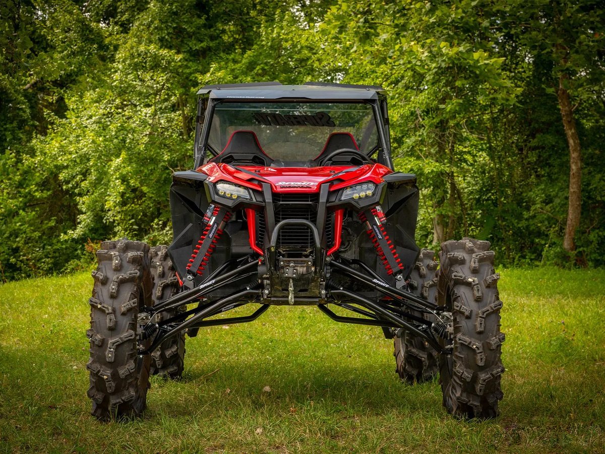 superatvtweet's tweet photo. π¨ Make your #Honda #Talon1000R stand out like the monster it is with an 8β Lift Kit from #SuperATV. And when we say you get 8β of lift, we mean it. The lift kit alone gives you clearance for massive 46β tires! πͺπ #RhinoAxles #TerminatorTires #satv #satvnation #terminatormax https://t.co/BT5p8vzdCs