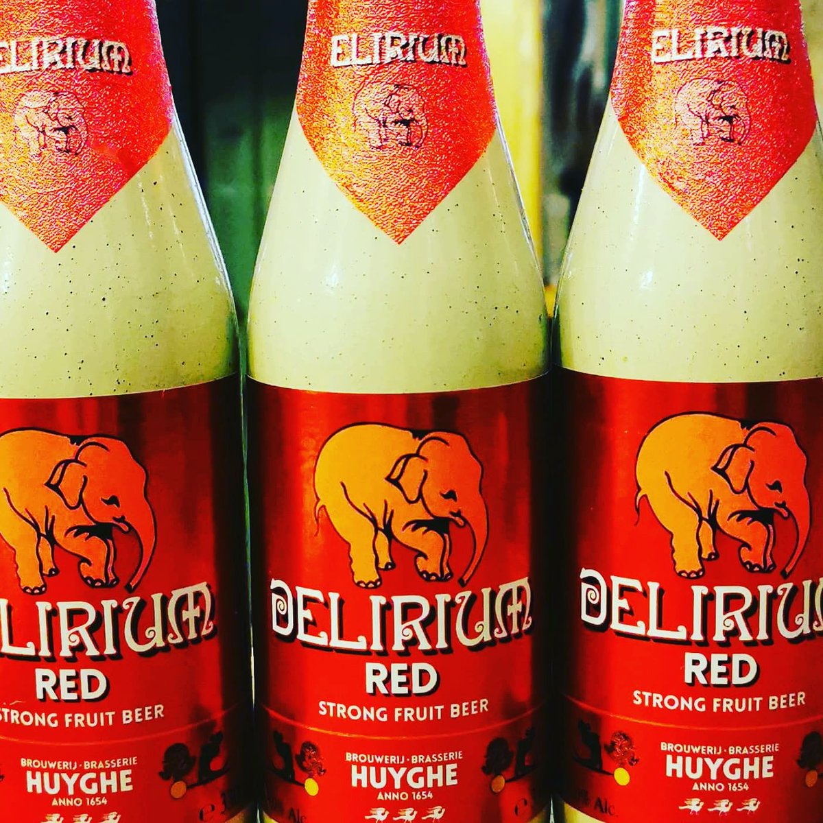 TheLilEmp's tweet photo. ❤️ Delirium Red 8% ❤️
Deep dark red colour.Delirium Red offers a soft fruity aroma, with hints of almond&amp;mildly sour cherries.The flavour is sweet&amp;fruity,with a nice balance between sweet and sour.
Available on our website https://t.co/j2XNuUgivk
#supportlocalbusiness#welovebeer https://t.co/X8vnWQBDIS