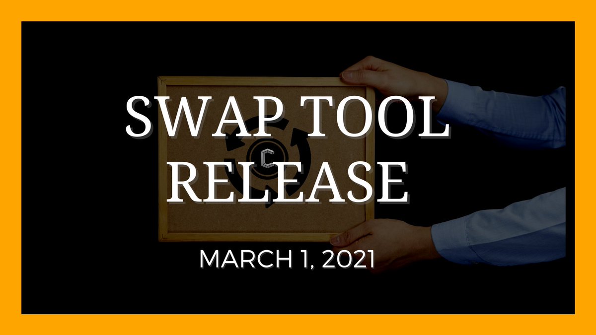 ConcealNetwork's tweet photo. $CCX <-> $wCCX Swap Tool will be released on March 1, 2021!

The highlight of $wCCX is the ability to provide an untraceable gateway to and from the $ETH ecosystem from the $CCX ecosystem.

This weekend, we will publish a detailed article on Medium regarding the Swap Tool. https://t.co/2zBCMbKEM7