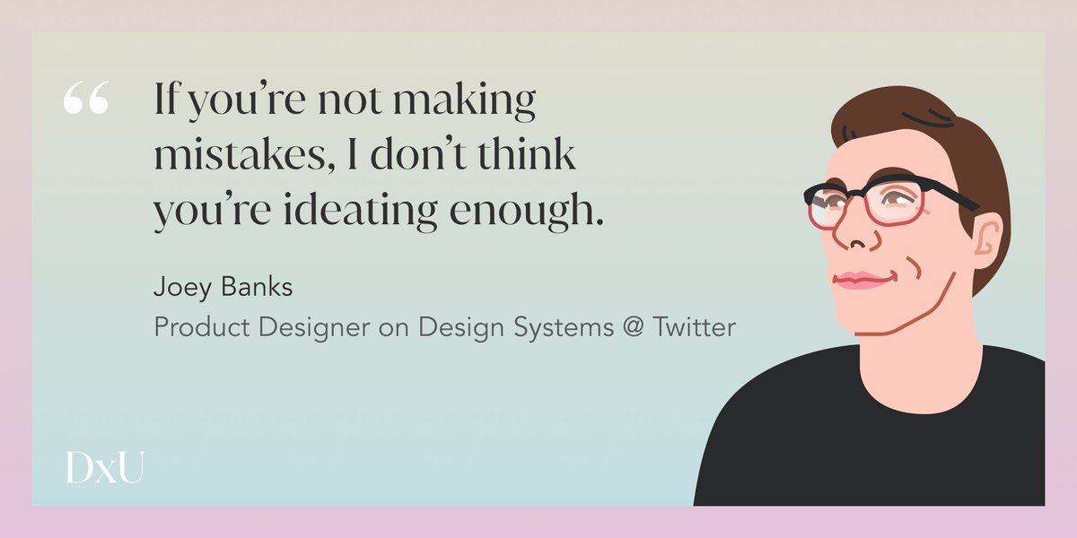 design_x_us's tweet photo. What other advice does @joeyabanks have for new designers? Read on at https://t.co/k6PS6U4GXc
#productdesigner #Twitter #designer #designsystems #UX #design #storytelling #designerstories #designxus #designcommunity #digital #technology #ideas #ideation #advice #advisor https://t.co/gPAi3vzWht
