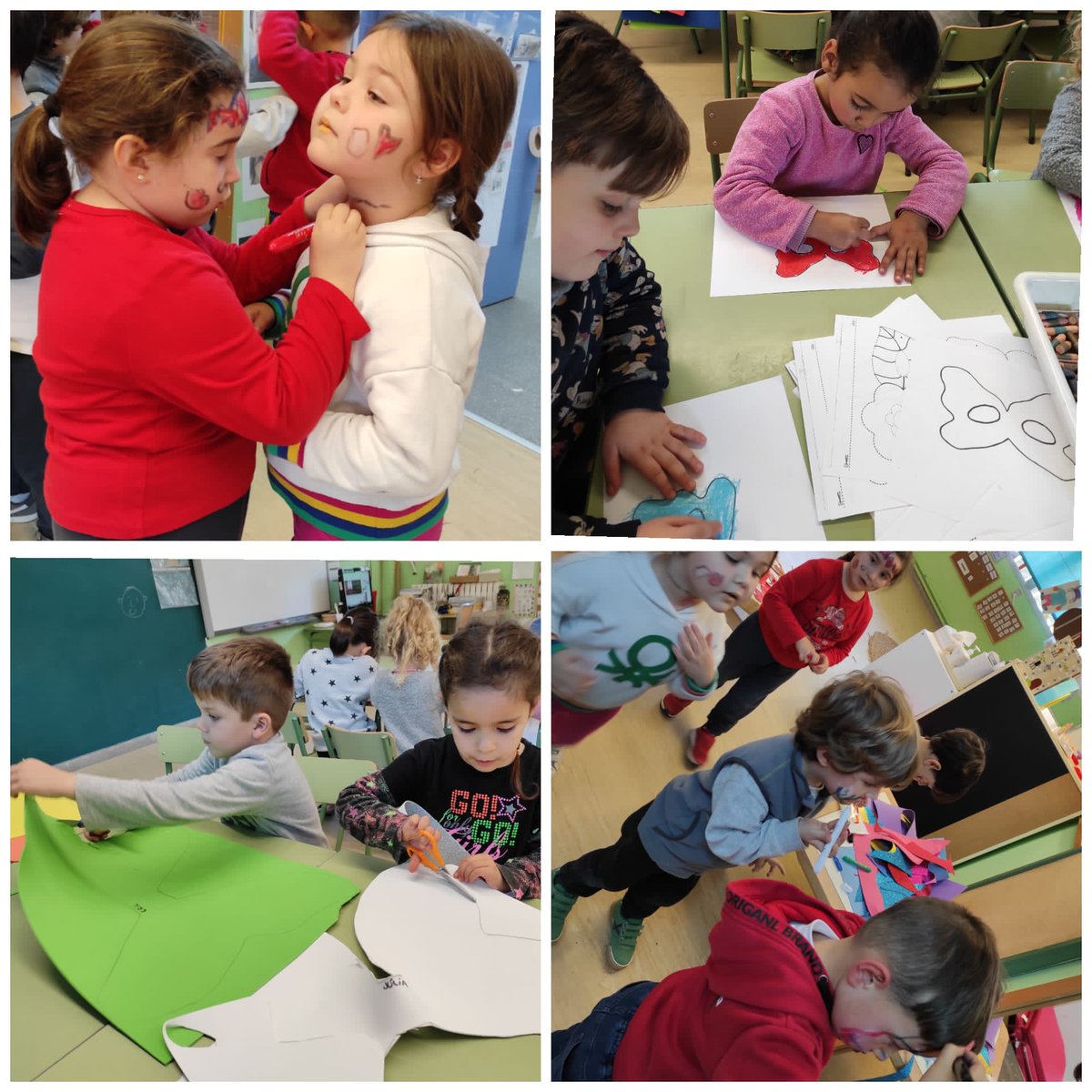 amatitarga's tweet photo. A Educació Infantil estem fent propostes de Carnestoltes! Nosaltres ja ens estem preparant, i vosaltres?! 🎉🎊
#escolagermansamatitarga
#viladecans
#educacioinfantil
#propostesdetreball
#carnaval2021 https://t.co/Bu0dKQw6Ch