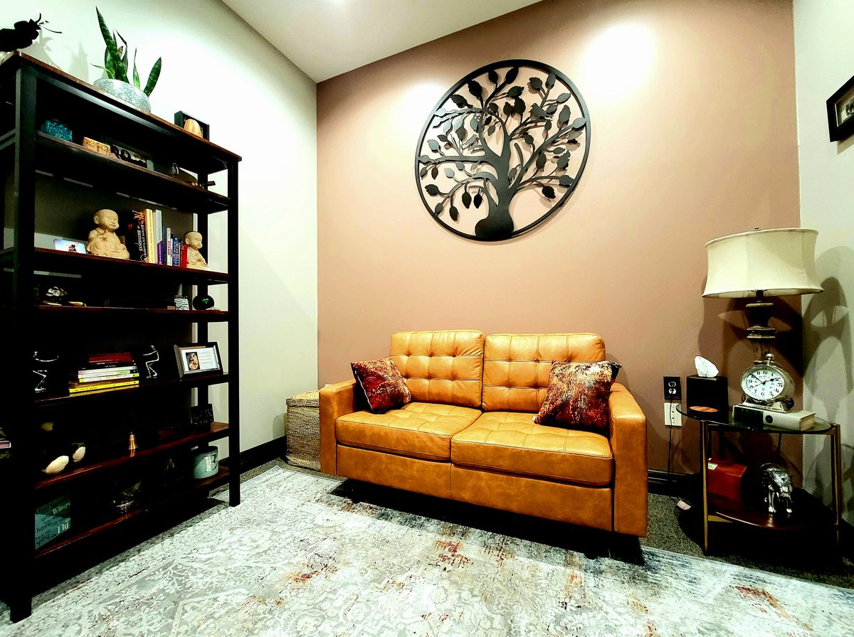 We have combined therapy, meditation &amp; mindfulness into a safe space to seek mental wellness. In this space, you're able to leave the world behind &amp; adjust to what you’re feeling before returning back into the world. #mindfulness #MentalHealthMatters #EndTheStigma #mentalhealth