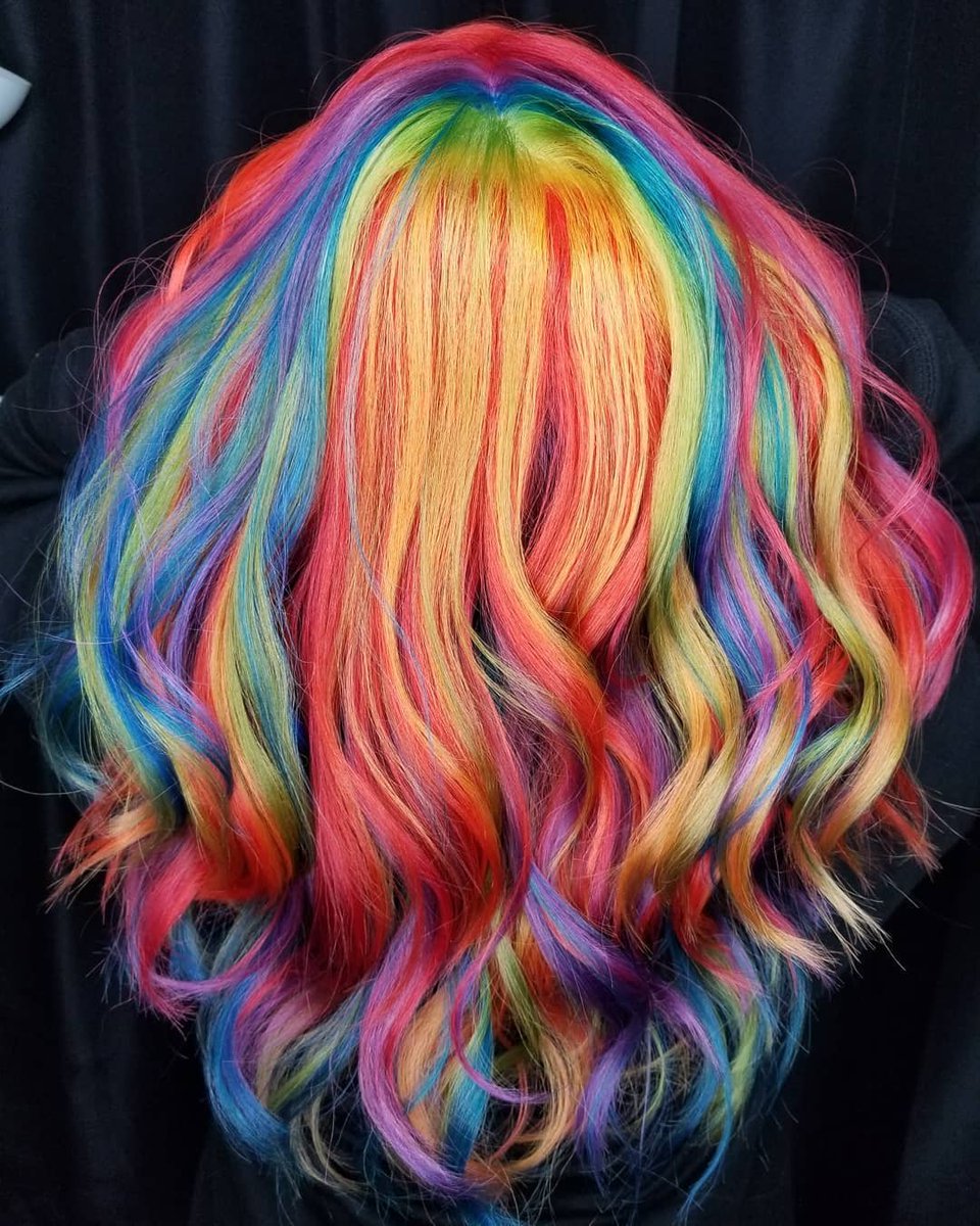 RioLindaOnline's tweet photo. Wow! Alexis at Rio Linda's Klip Joint really killed it this time! #theklipjoint #joicocolorintensity #rainbowbaby #rainbowhair #fashionhair #fashioncolors #vivids #joico #hairslayerz #behindthechair #olaplex #Olaplexshine #saloncentric #cosmoprof #framartools #matrixstylist https://t.co/Wy1Kks3FBE