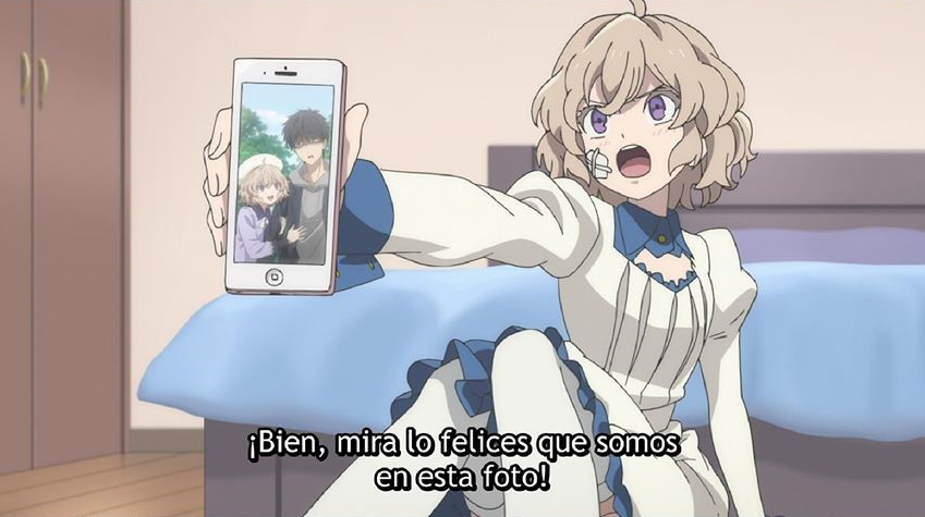 crunchyroll_es's tweet photo. La foto lo dice todo 😂

(Anime: In/Spectre) https://t.co/gmbmkKsJBC