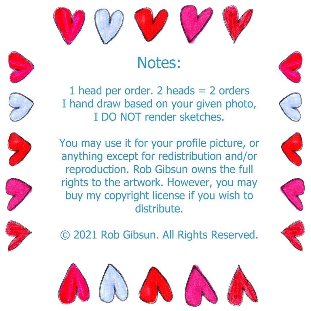 pay me to draw your face(s) in the name of love💘

sale ends february 8th! if u love my art, plz retweet!