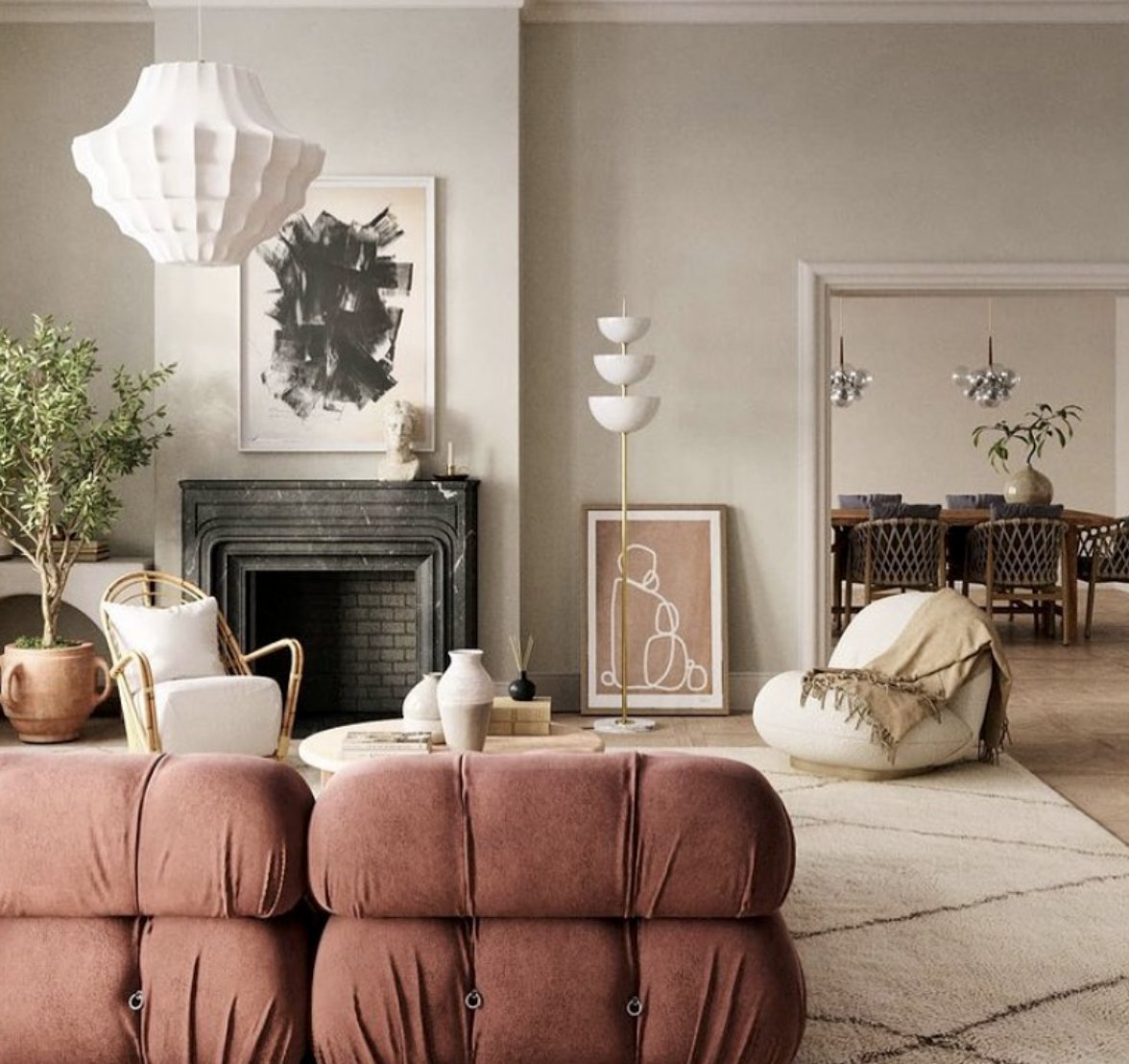 Another week done and dusted. Is it just us, or are these weeks flying by? 

What better way to spend a lockdown weekend than turning up the chill-factor in this laid back blush pink sofa and stylish neutral decor? 

📸 @anthology_creative_studio #interior #interiordesign #design
