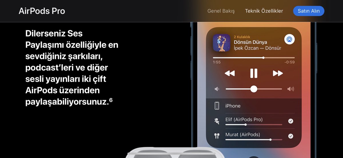 ipekozcan_'s tweet photo. Canım @apple beni AirPods Pro ve AirPods Max sayfalarına layık görmüş 🔥🔥🔥 AirPods almak için bir sebep daha 😍 Çok teşekkür ederimmm! @apple @applemusic 🌸 #dönsündünya #appleturkiye #appleturkey https://t.co/5HLKTfzxGi