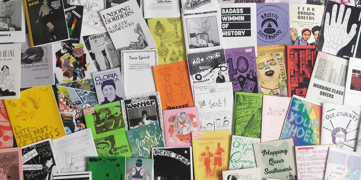 Queer Zine Library tweet media
