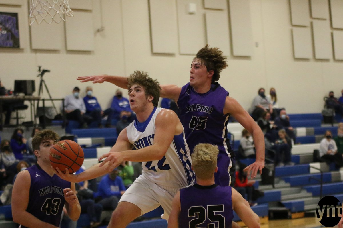 Centennial (12-4) opens the Southern Nebraska Conference tournament with a quarterfinal against Fairbury (9-8) at 7:30 p.m. in Utica. 

Over his last 6 games, Cooper Gierhan (<a href="/CooperGierhan/">Cooper Gierhan</a>) is averaging 20 ppg, 6 rpg and is shooting 53% percent (24-45) from 3. #nebpreps