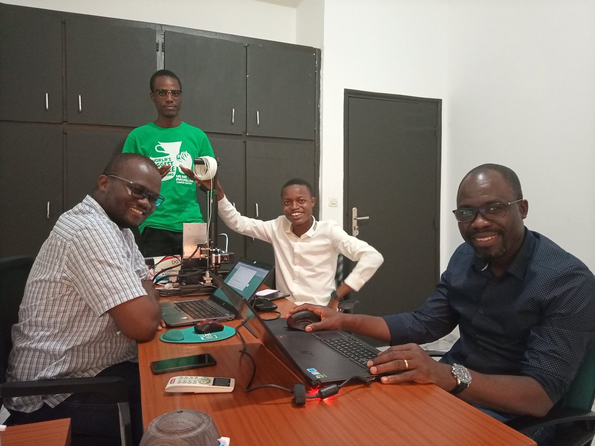 wilfriedn's tweet image. Une rencontre qui fait toujours du bien de bonnes nouvelles pour le #logiciellibre en #cotedivoire #civtech #opensource