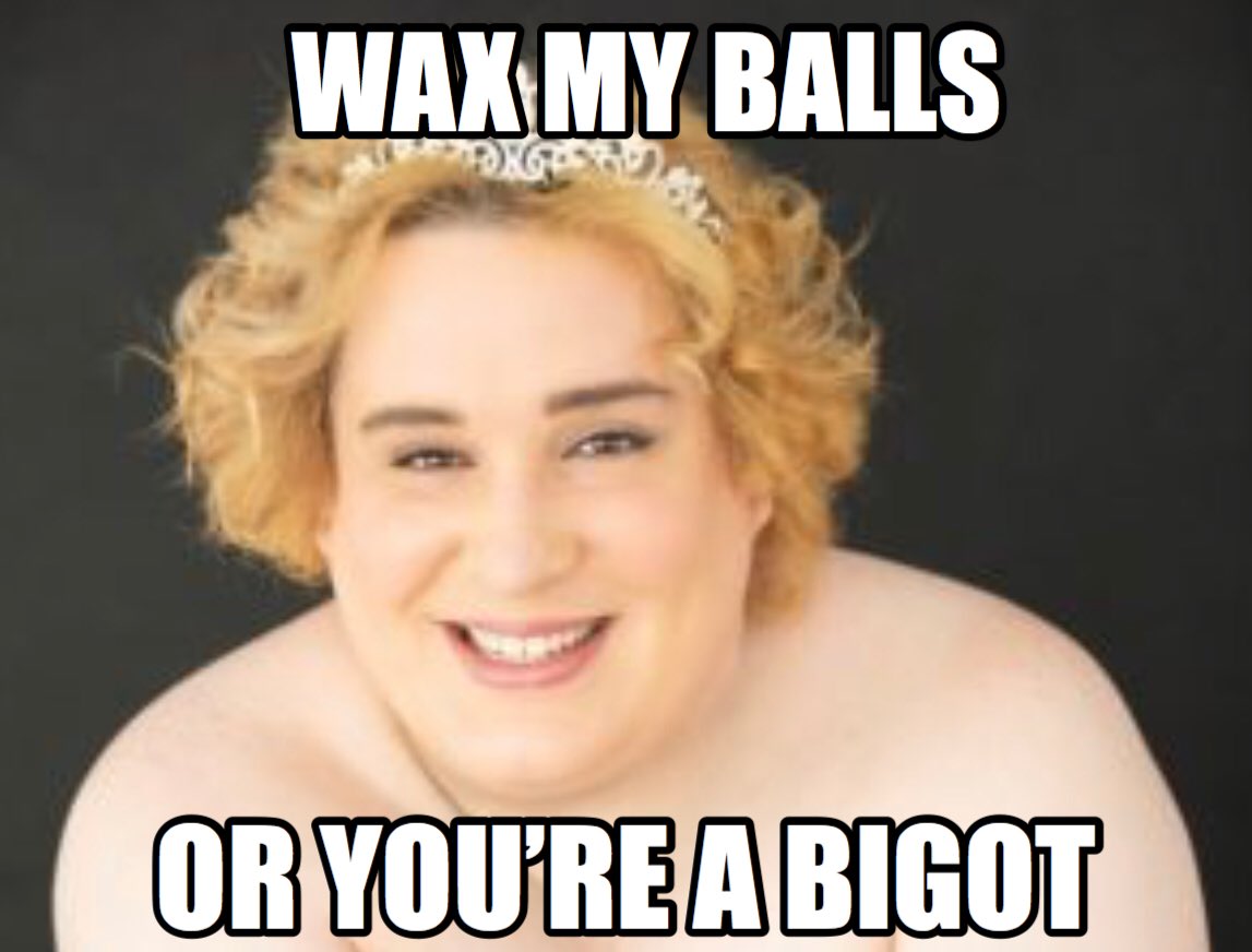 And what did this jackass do with their new found social media notoriety?Brought legal action against a number of (TERFy) self employed immigrant estheticians (drove some out of business) for refusing to wax their womanly testicles