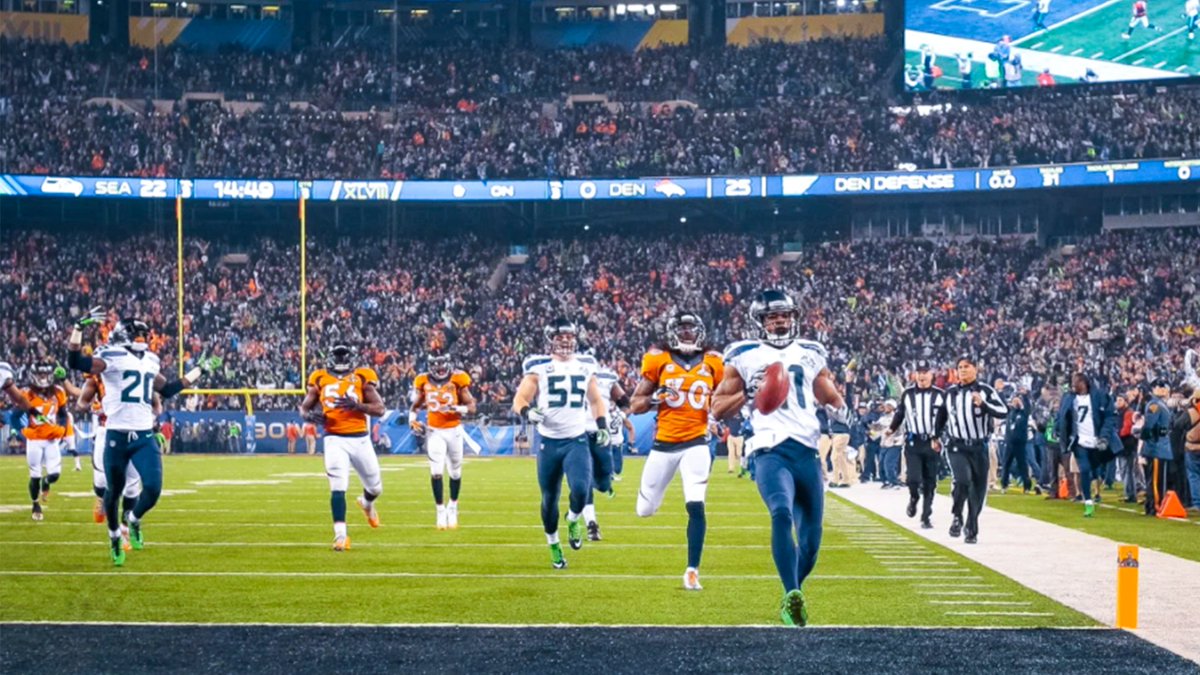 Seahawks's tweet image. On this day in 2014... 🤩