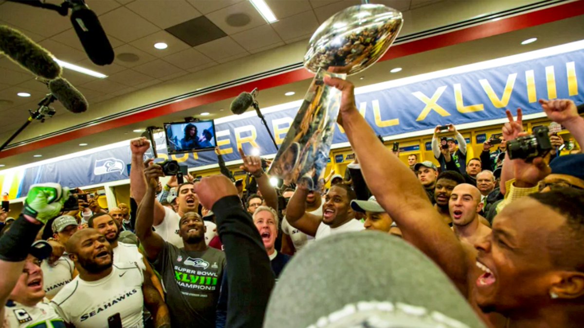 Seahawks's tweet image. On this day in 2014... 🤩