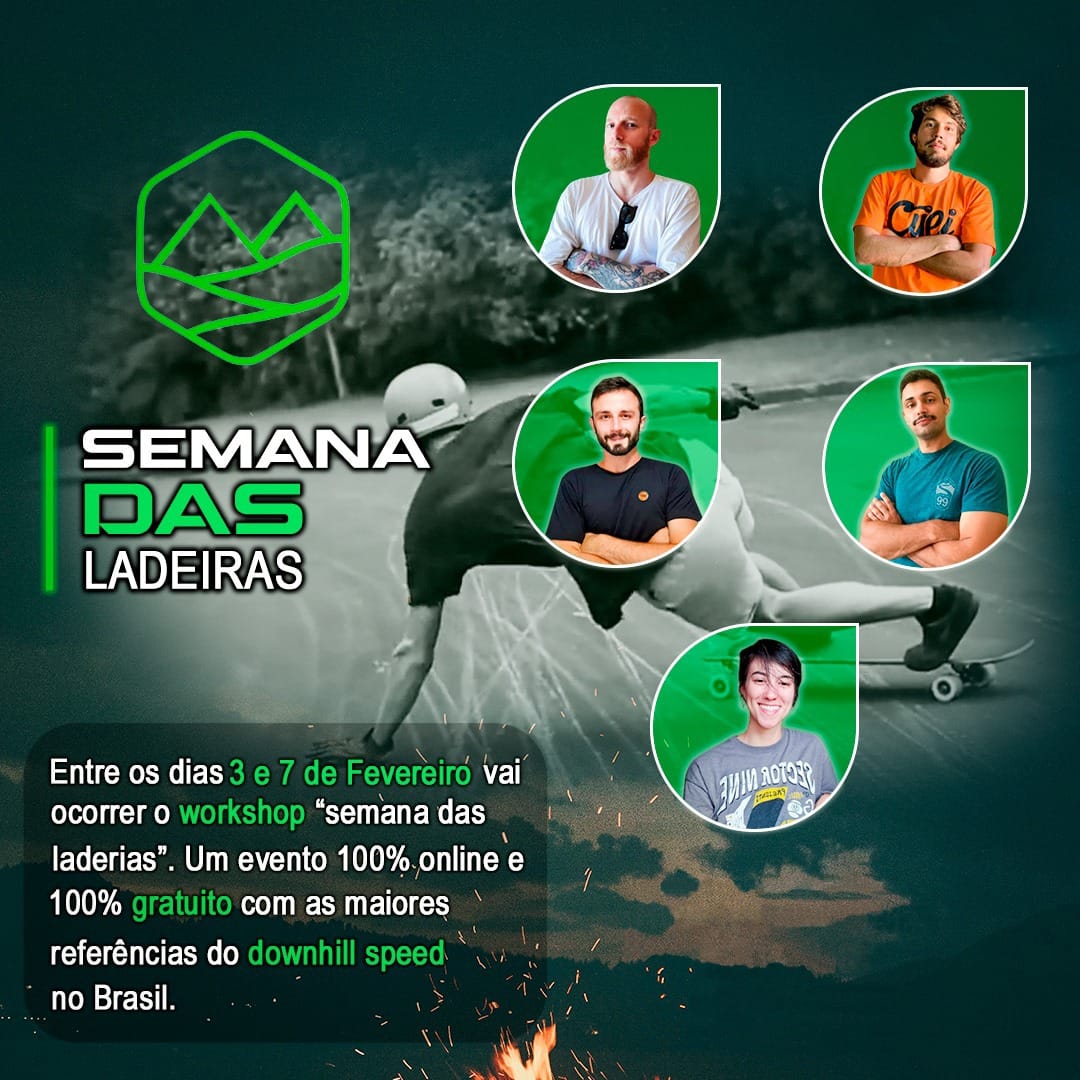 cbskoficial's tweet photo. Carlos Guto Paixão, Melissa Brogni, Rodrigo Rato, Thiago Gomes Lessa e Yan Bertinati comandam o workshop “Semana das ladeiras” entre 3 e 7 de fevereiro!
Evento será online e gratuito. Inscreva-se pelo https://t.co/hQMKBv2qbv
#DownhillSpeed #SkatedeLadeira #Skateboard https://t.co/GFutlYV70U