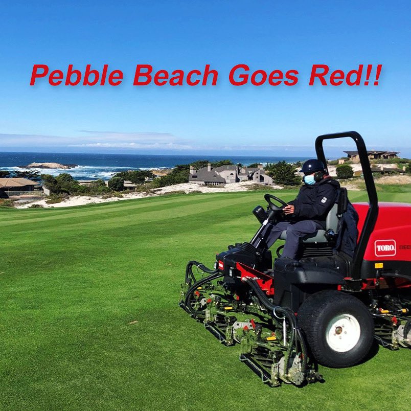 TurfStarWestern's tweet photo. TSW, along with The Toro Company, is proud to announce Pebble Beach Resorts will be 100% supported by Toro Turf Maintenance Equipment. We’ve entered into a long term relationship to provide to all 4 PB golf courses. Thanks to Pebble Beach &amp; Toro for this special opportunity! https://t.co/kPhyDK89lx